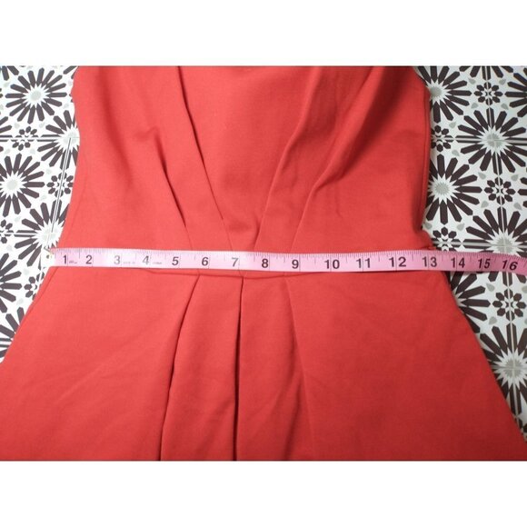 Trina Turk Rouge Fit and Flare knee length dress, women's 2, missing belt - Picture 8 of 9